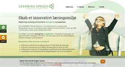 Desktop Screenshot of learningspaces.dk