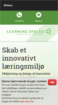 Mobile Screenshot of learningspaces.dk